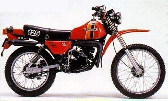 1975 - 1982 Kawasaki KE 125