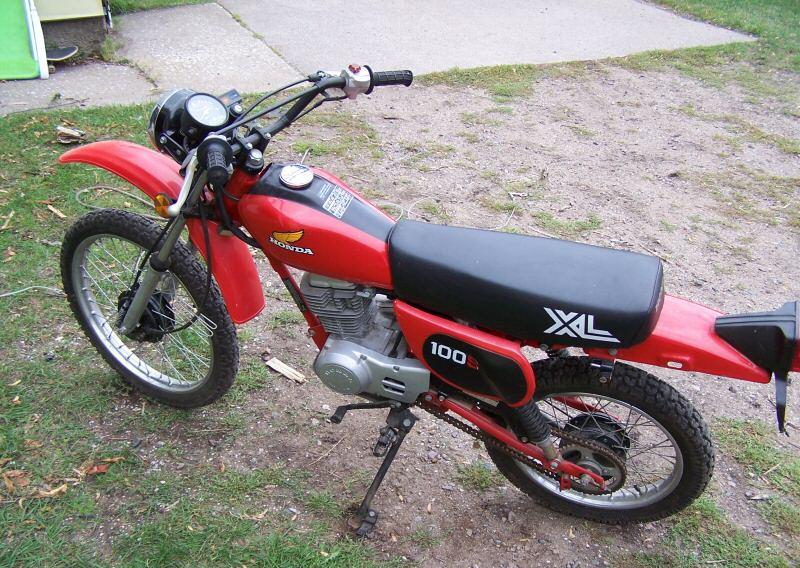 1982 Honda xl 100