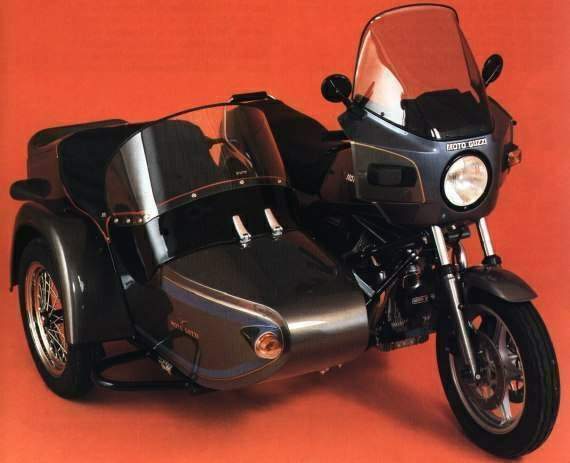 Moto Guzzi 1000SPII with TR500 N4 Sidecar