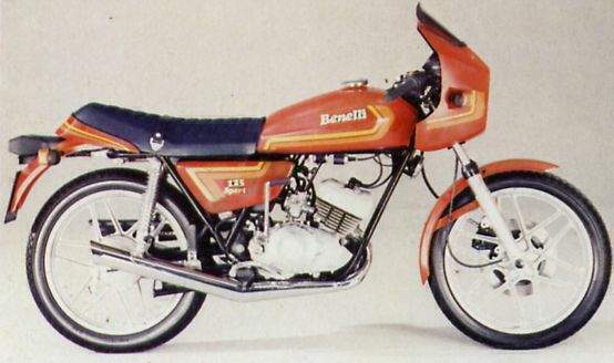1981 Benelli 125 Sport