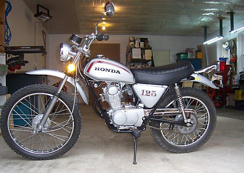 1972 Honda sl125 parts