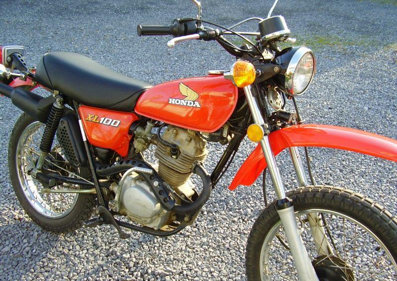 1978 Honda xl 100 #6