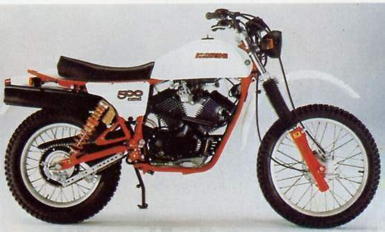1981 - 1989 Moto Morini 500 Camel