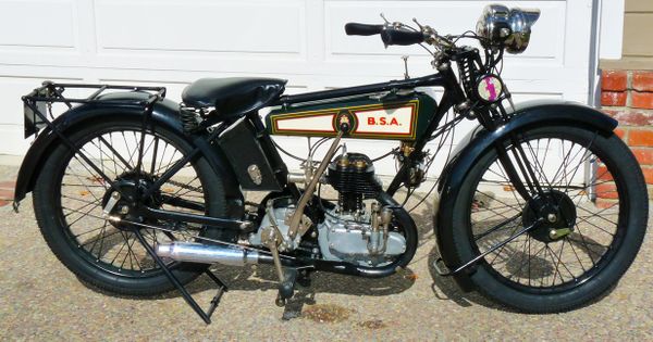 1928 BSA B de Luxe