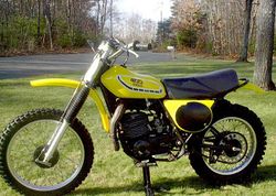 1976 Yamaha YZ400C in Yellow
