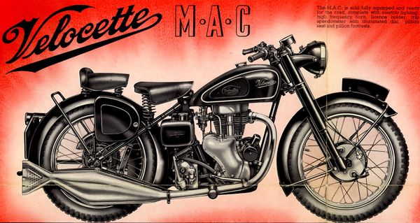 1933 - 1959 Velocette MAC