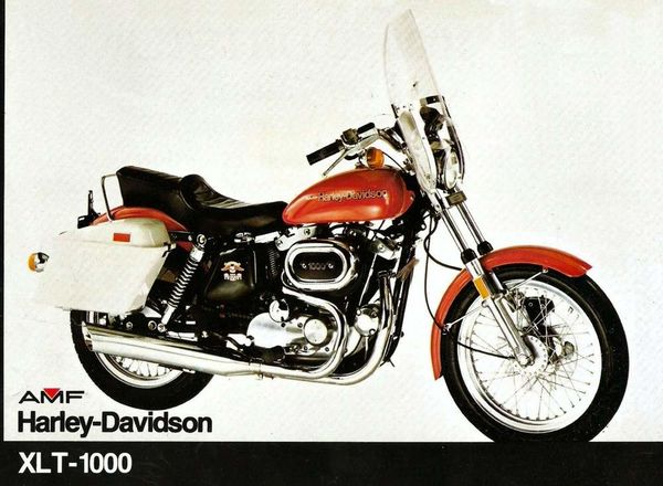 Harley-Davidson XLT1000 Sportster Touring "Baby Dresser"