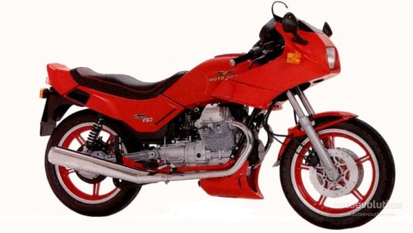 1990 - 1993 Moto Guzzi Targa 750