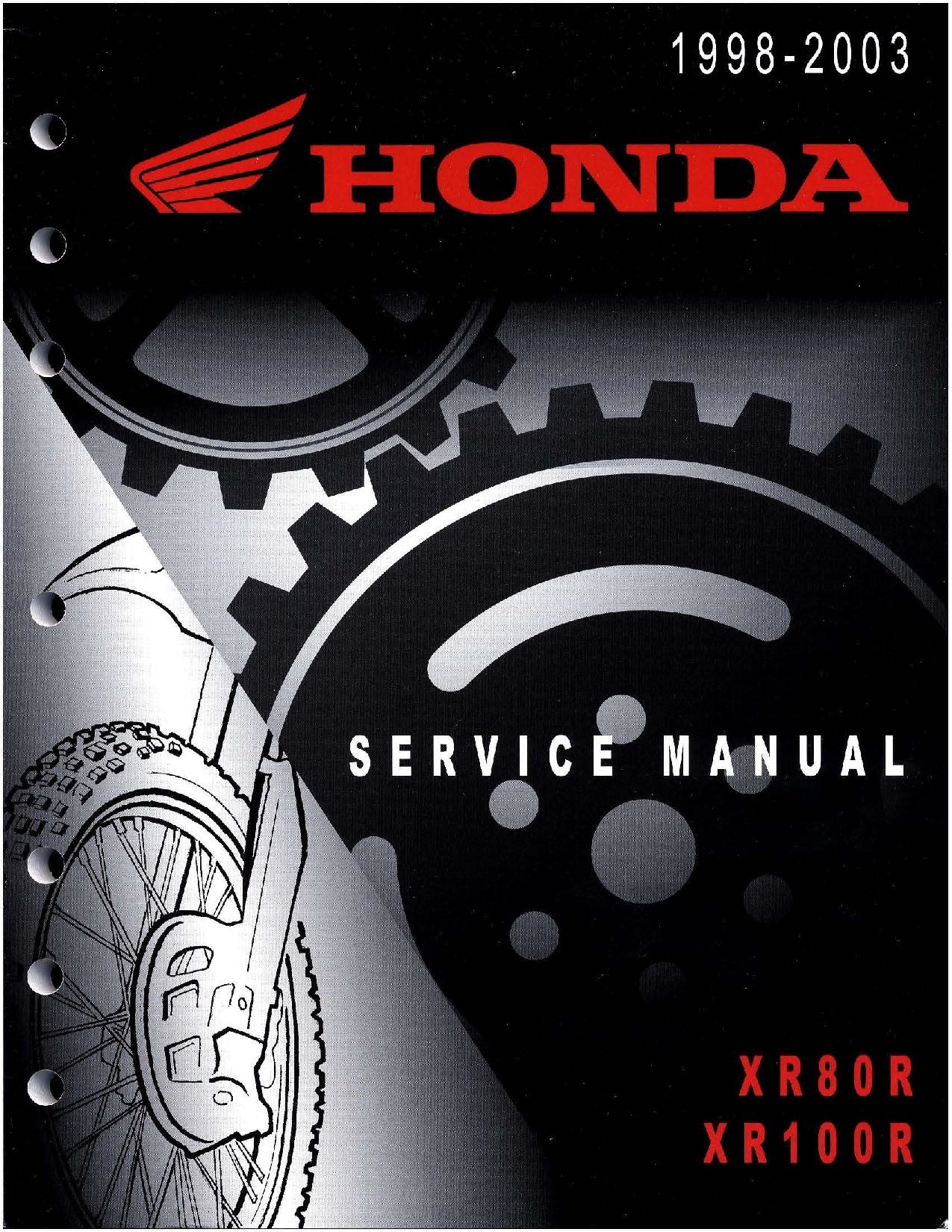 File:Honda XR80R XR100R 1998 2003 Service Manual.pdf