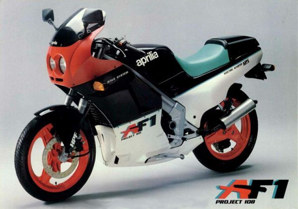 1988 Aprilia AF1 125 Project 108 Sport