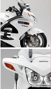 Honda st1300pa police motorcycle #6