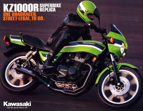 Kawasaki Z1000R Edie Lawson Replica