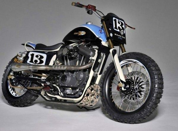 Shaw Speed Harley XLST3 Sportster Dirt Track