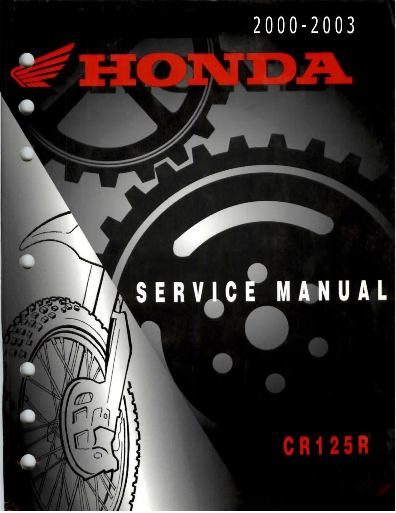 File:Honda CR125R 2000-2003 Service Repair Manual.pdf