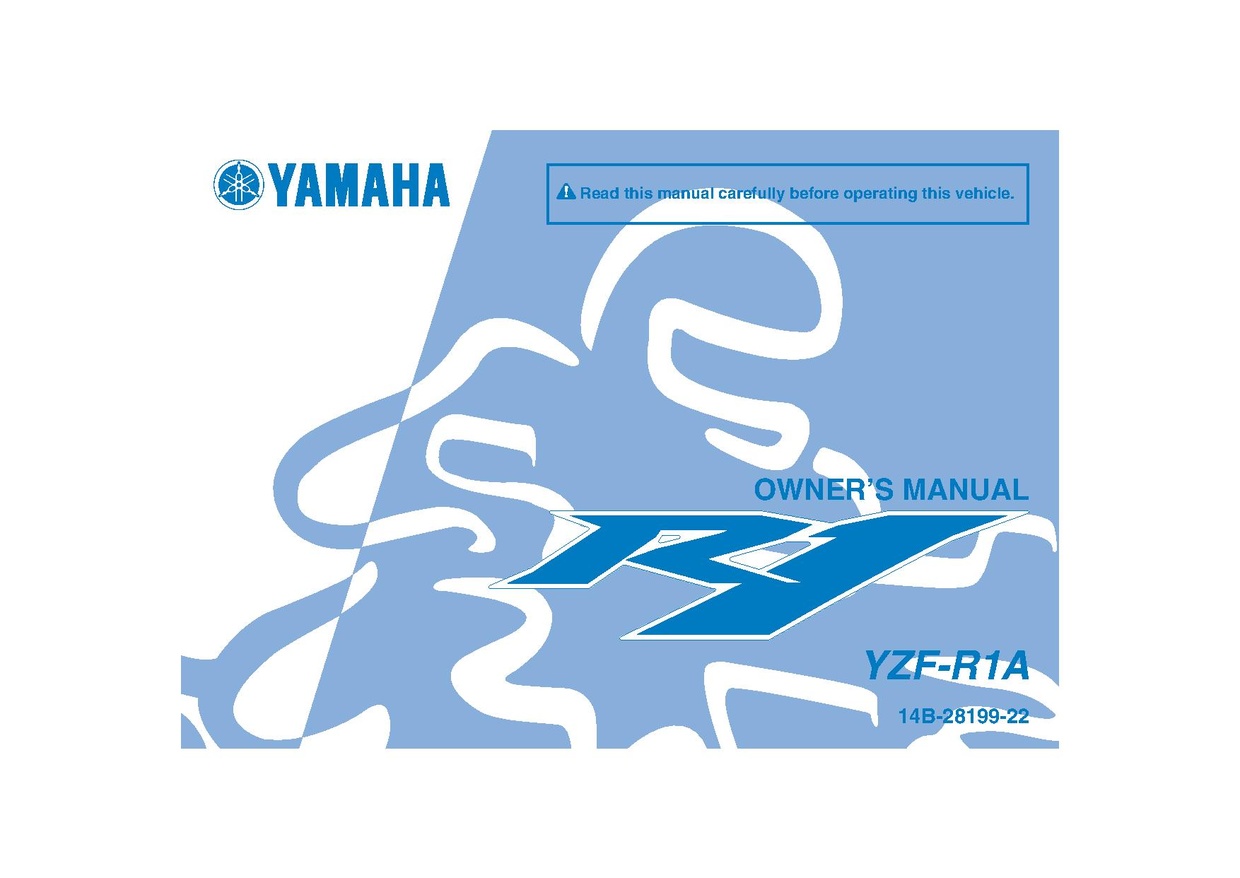 File:2011 Yamaha YZF-R1 A Owners Manual.pdf