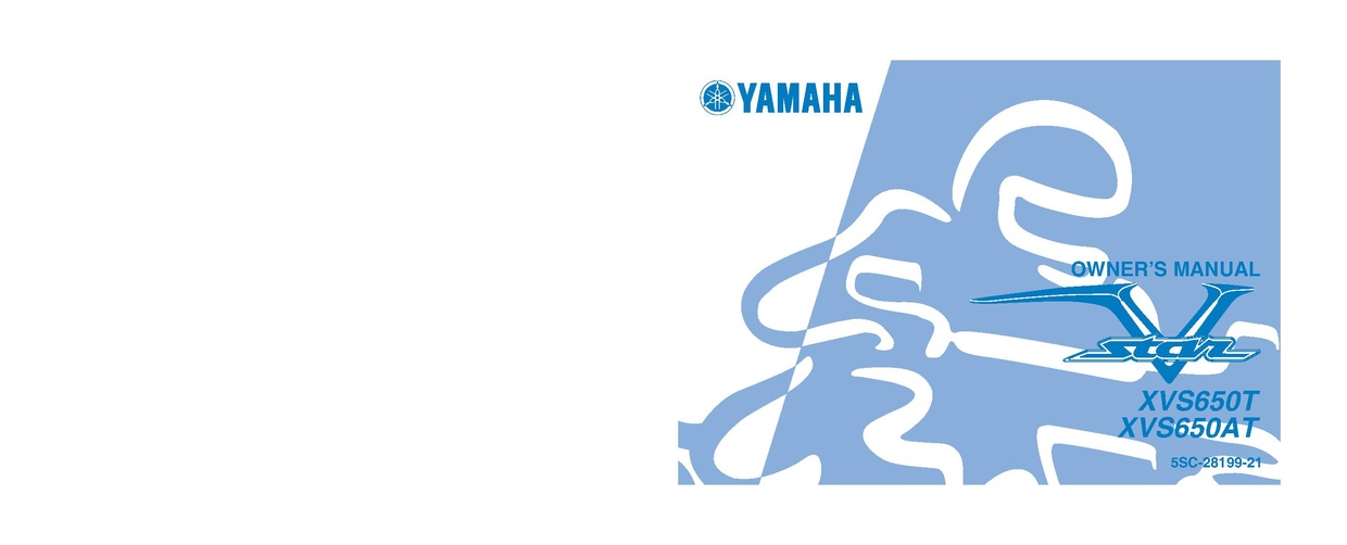 File:2005 Yamaha XVS650 (T) (AT) Owners Manual.pdf