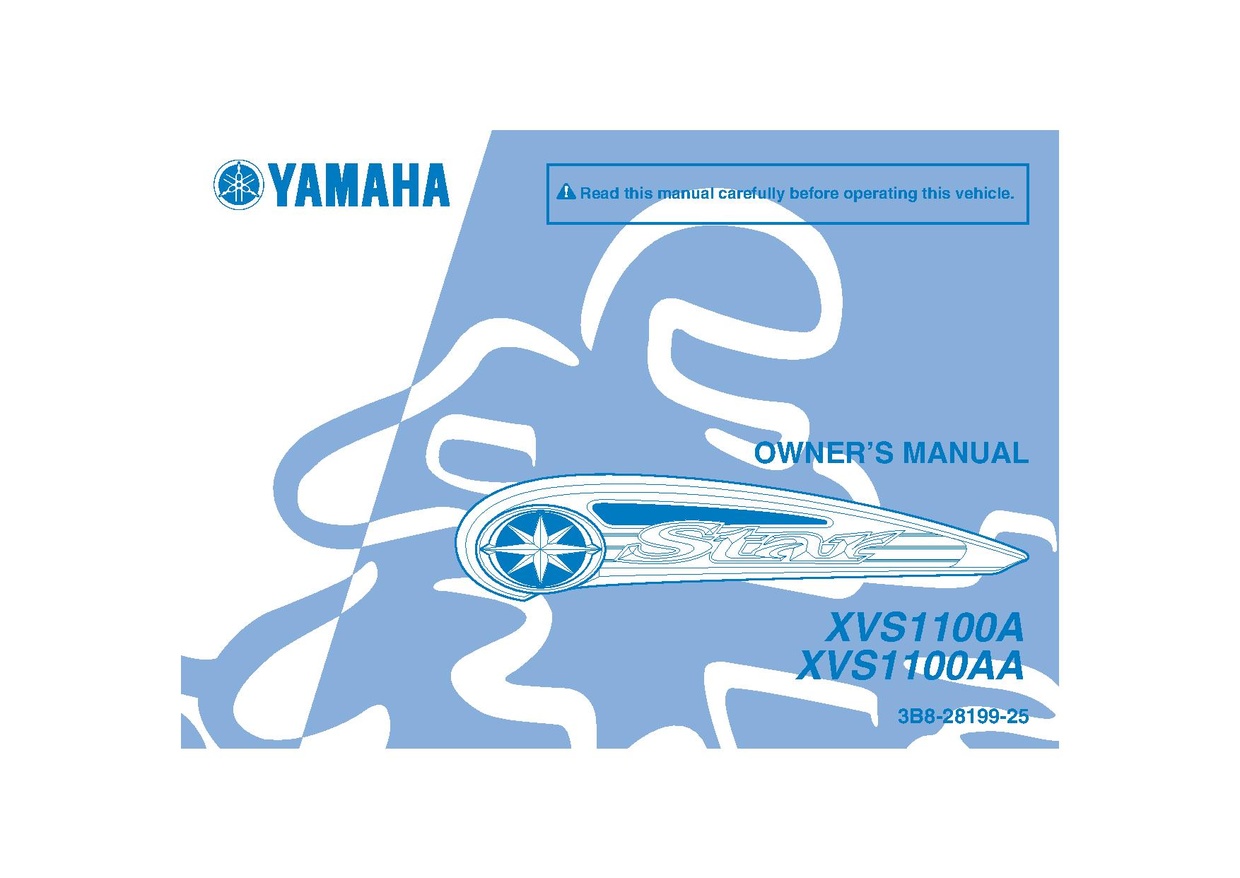 File:2011 Yamaha XVS1100 Owners Manual.pdf
