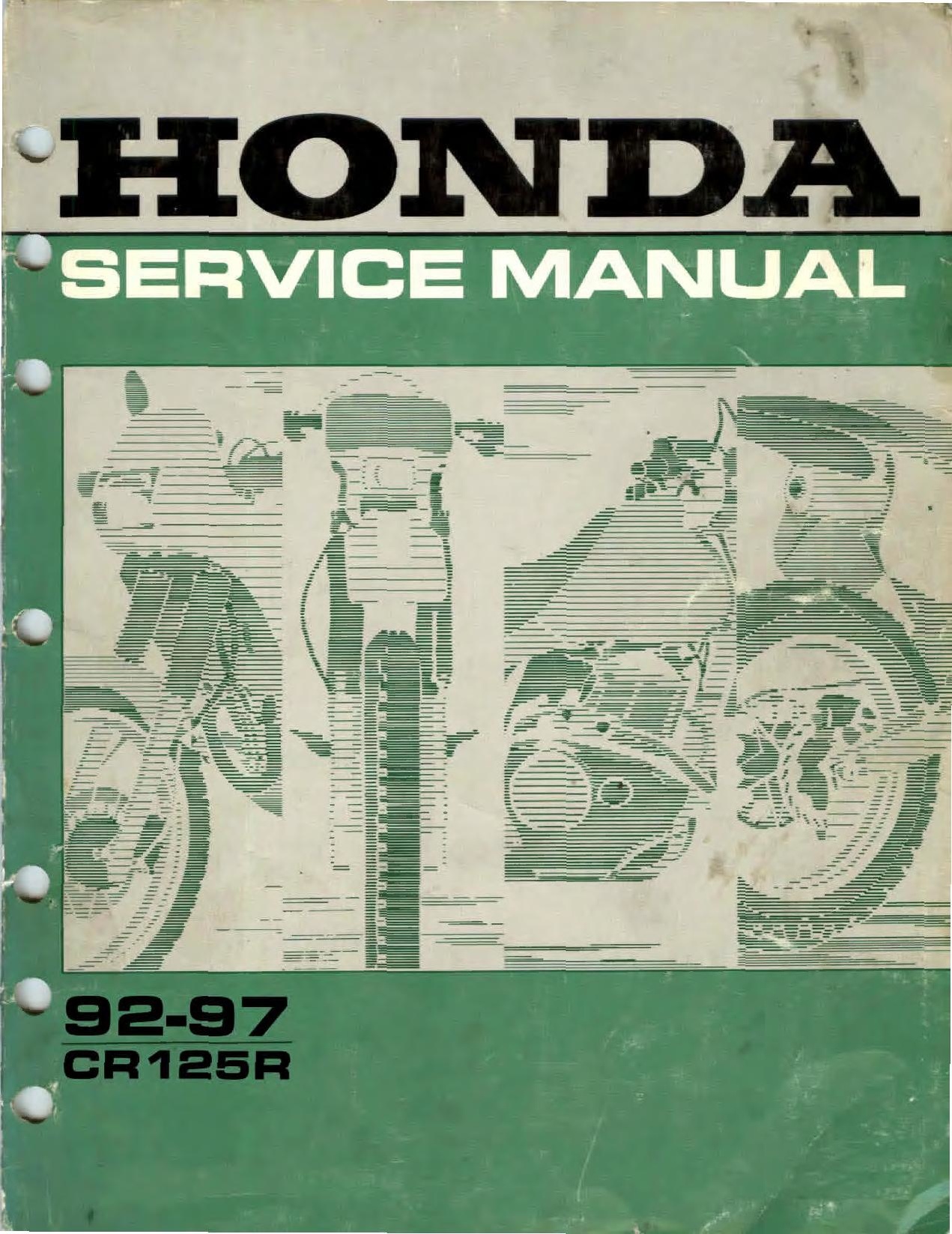File:Honda CR125R 1992-1997 Service Manual.pdf