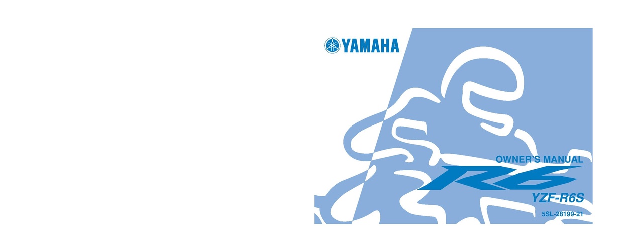 File:2004 Yamaha YZF-R6 S Owners Manual.pdf