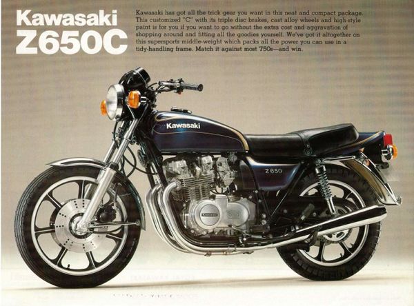 Kawasaki Z650 Custom
