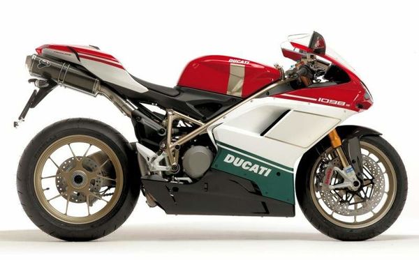 2007 Ducati 1098S Tri-Colore
