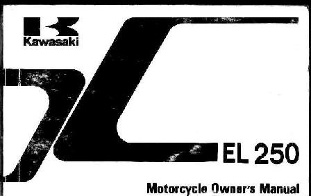 File:1990 Kawasaki EL 250 owners.pdf