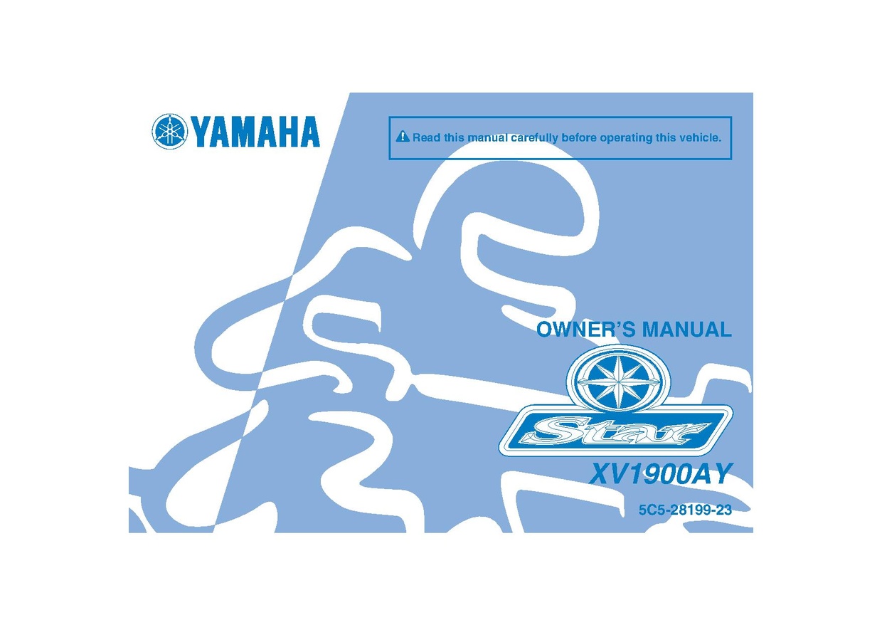 File:2009 Yamaha XV1900 Owners Manual.pdf