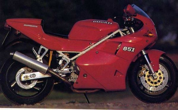 1993 Ducati 851 Strada Biposta
