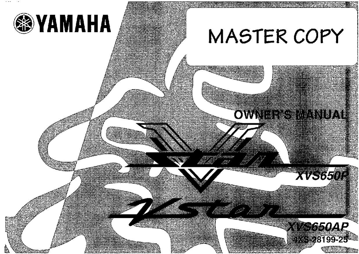File:2002 Yamaha XVS650 Owners manual.pdf