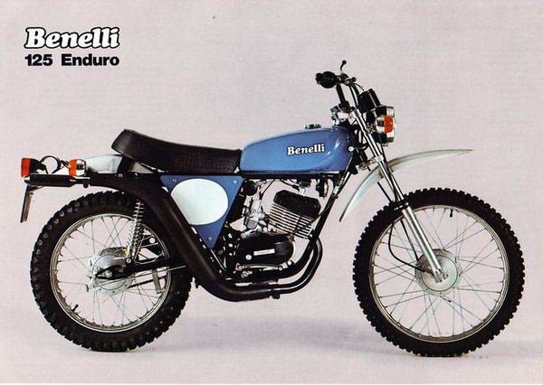 1980 Benelli 125 Enduro