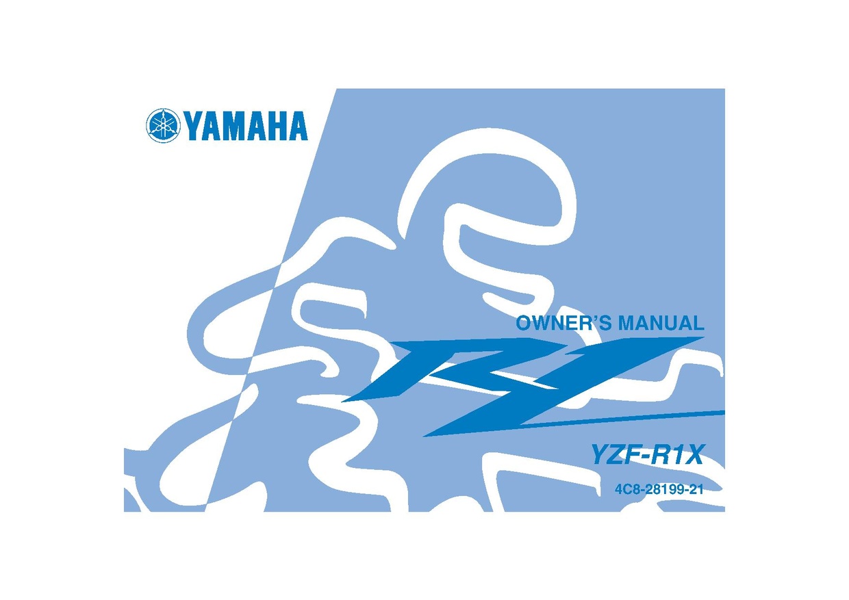 File:2008 Yamaha YZF-R1 X Owners Manual.pdf