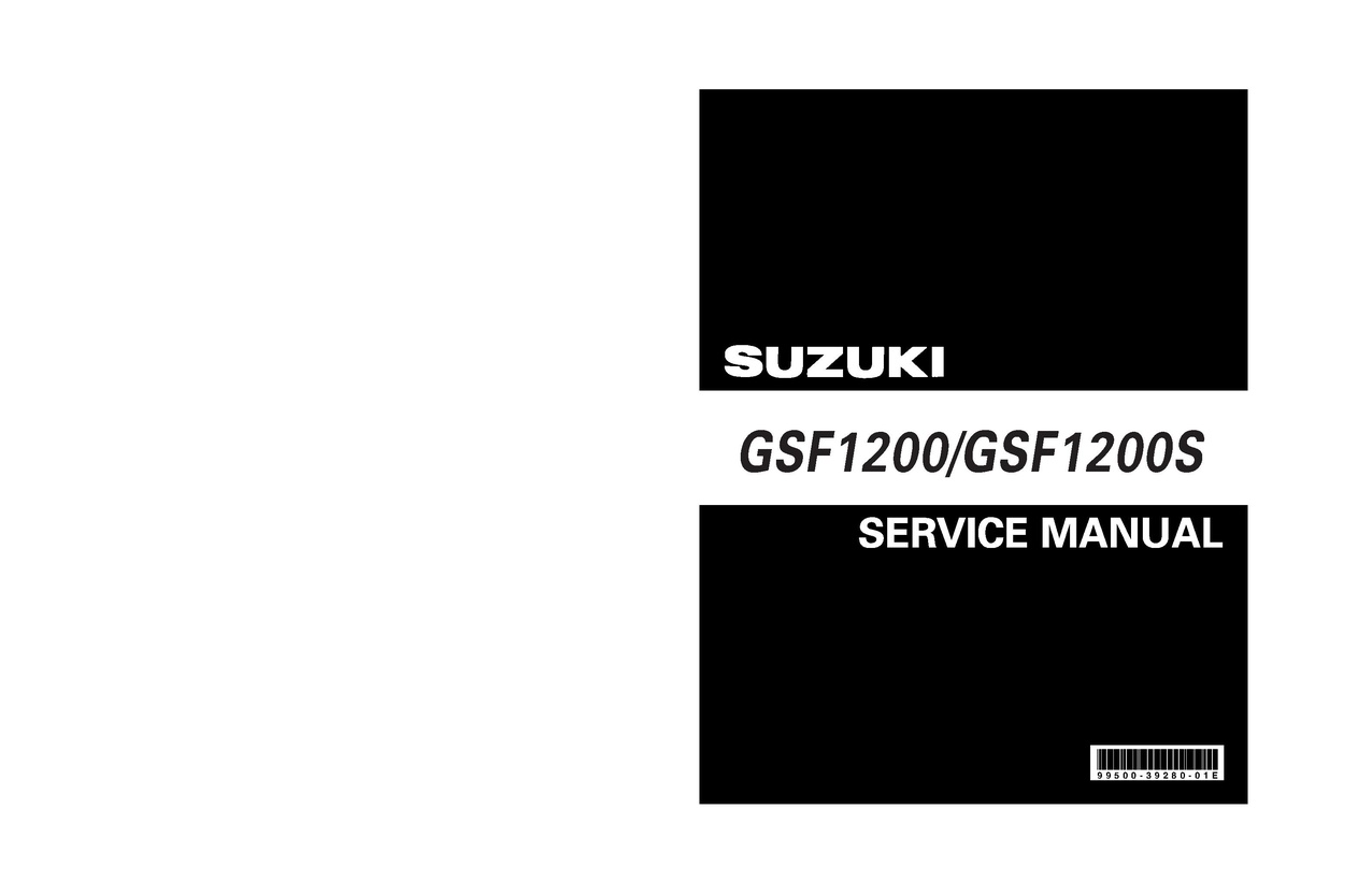 File:Suzuki GSF1200K6 Service Manual.pdf