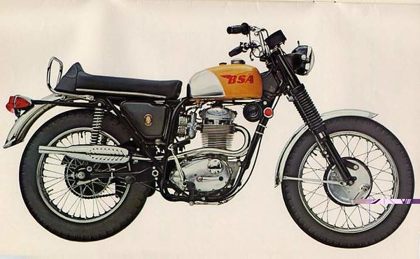 1968 - 1971 BSA B44 Victor Special