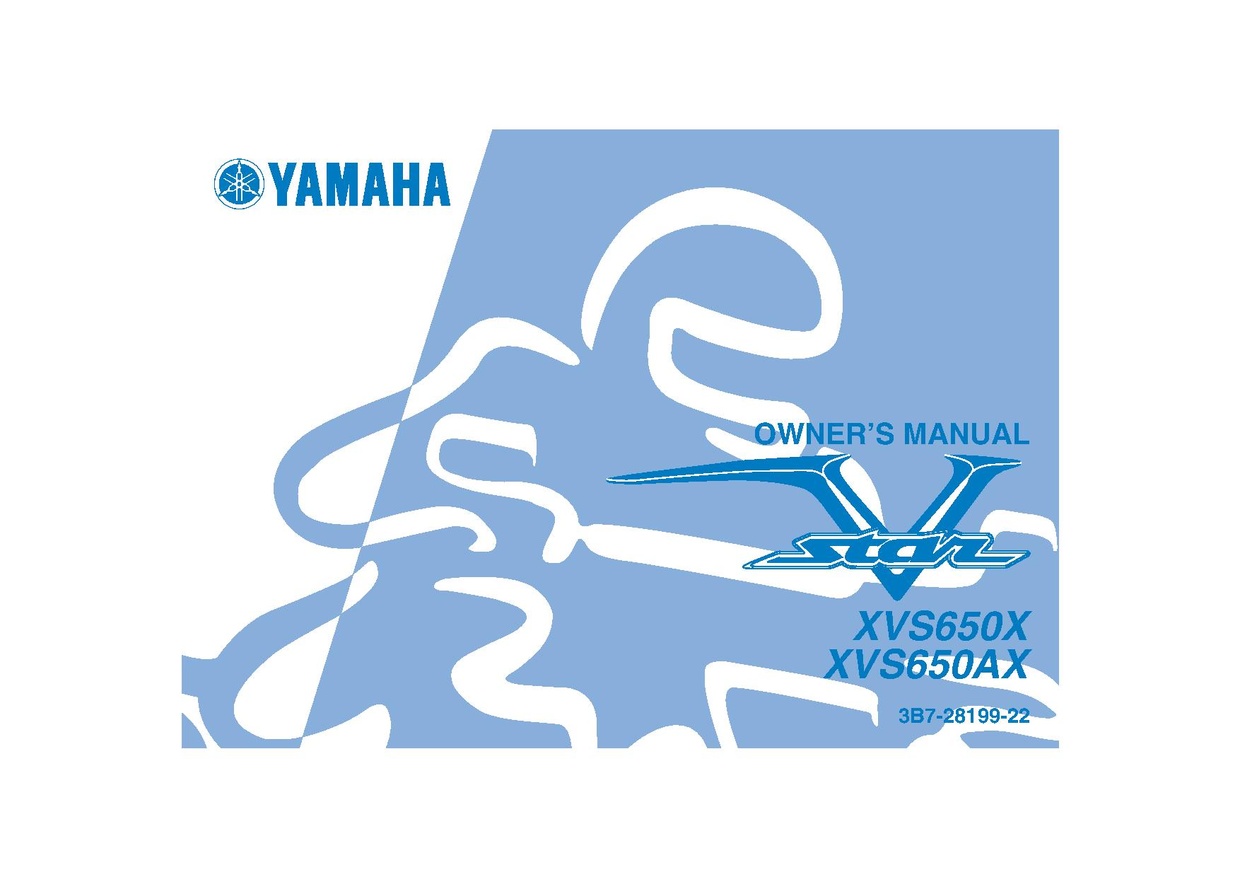 File:2008 Yamaha XVS650 Owners Manual.pdf