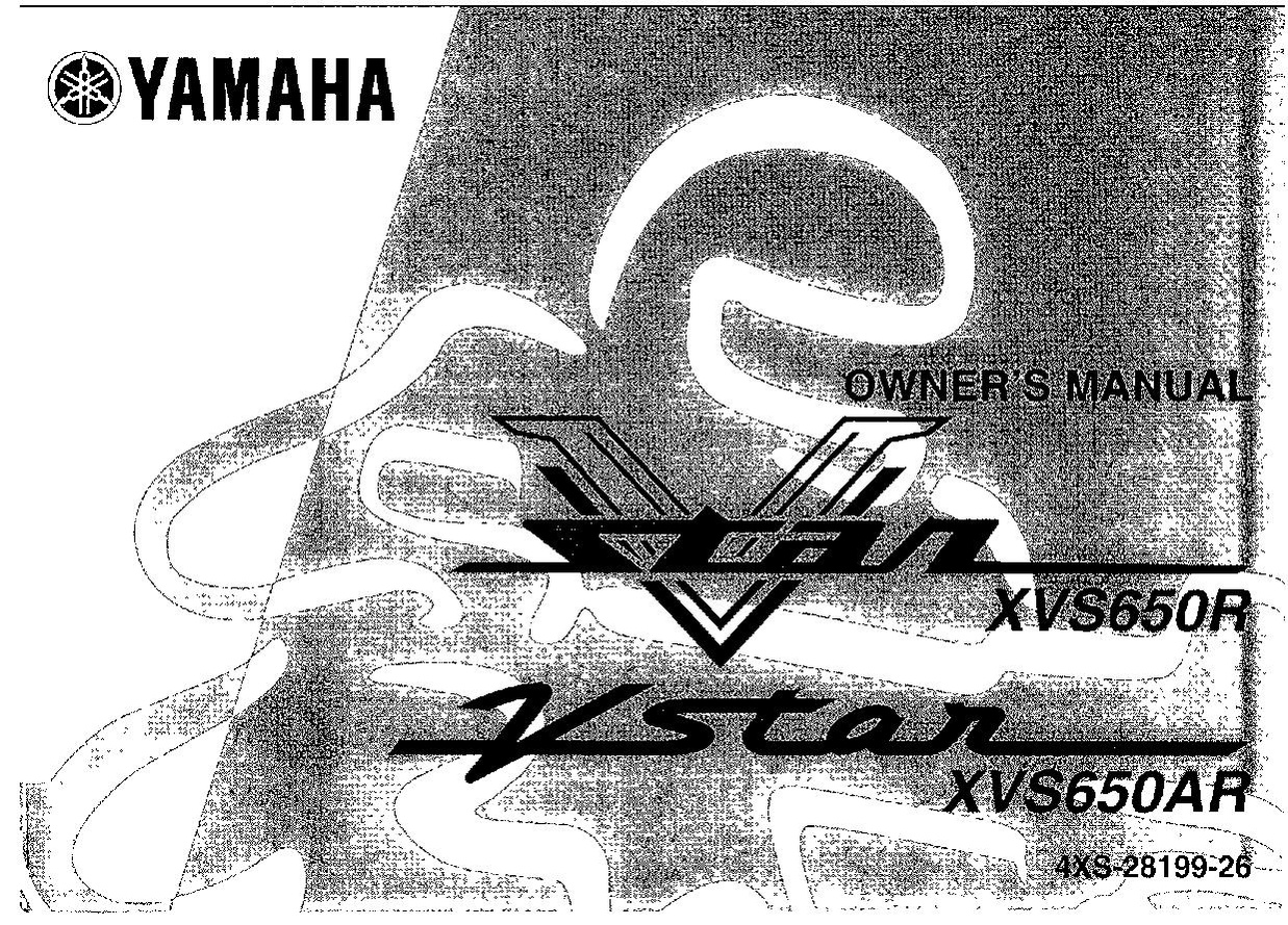 File:2003 Yamaha XVS650 Owners Manual.pdf