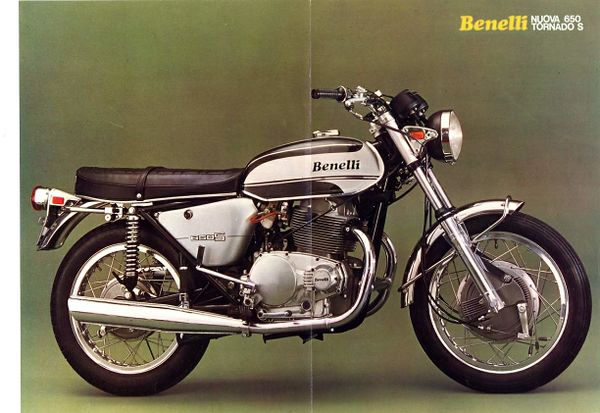 1976 Benelli 650 Tornado S
