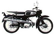 1967 Honda S65 motorcycle