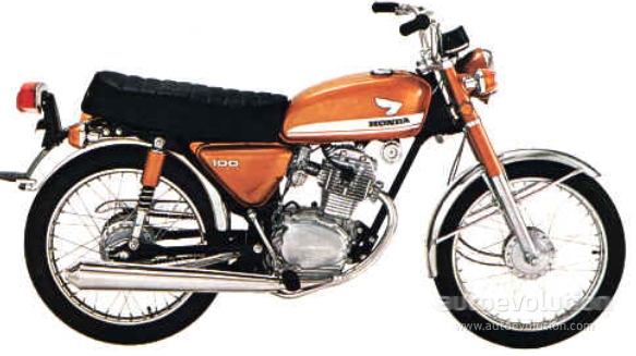 1970 - 1973 Honda CB 100