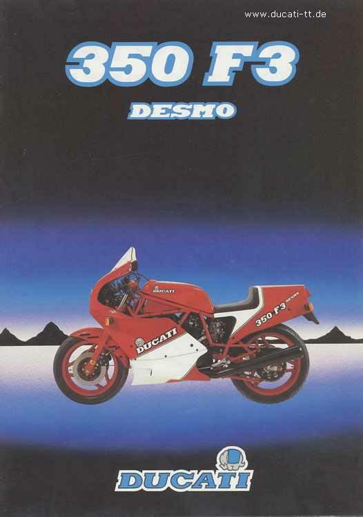 1988 Ducati 350F3 Desmo