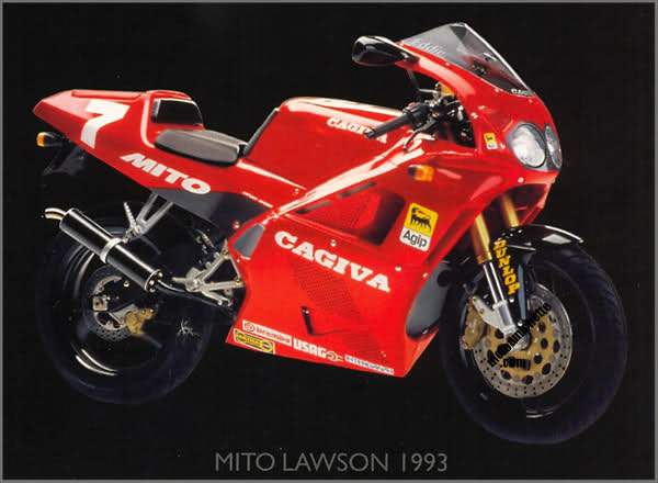 1993 Cagiva Mito II Lawson Replica
