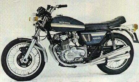 1974 - 1979 Moto Guzzi 400 GTS
