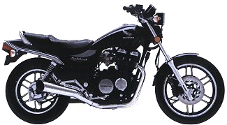 1985 Honda CB 650SC Nighthawk