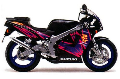 1991 - 1995 Suzuki RG 125 WOLF