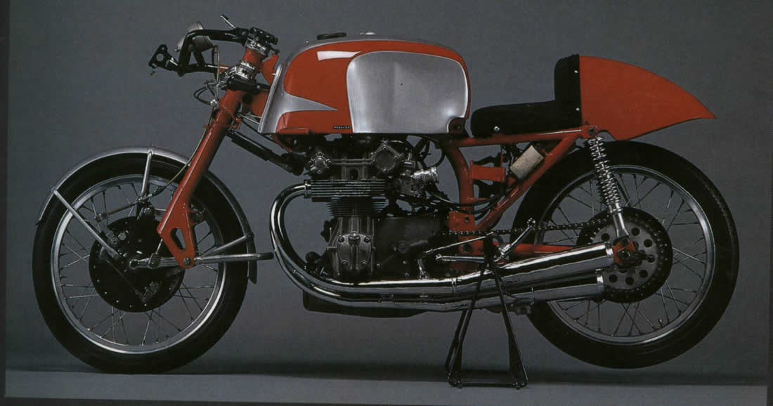 1959 Honda RC160 without fairing