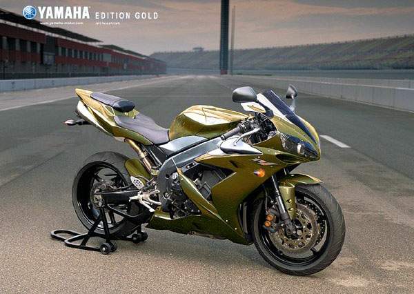 Yamaha YZF-1000 R1 Gold Limited Edition