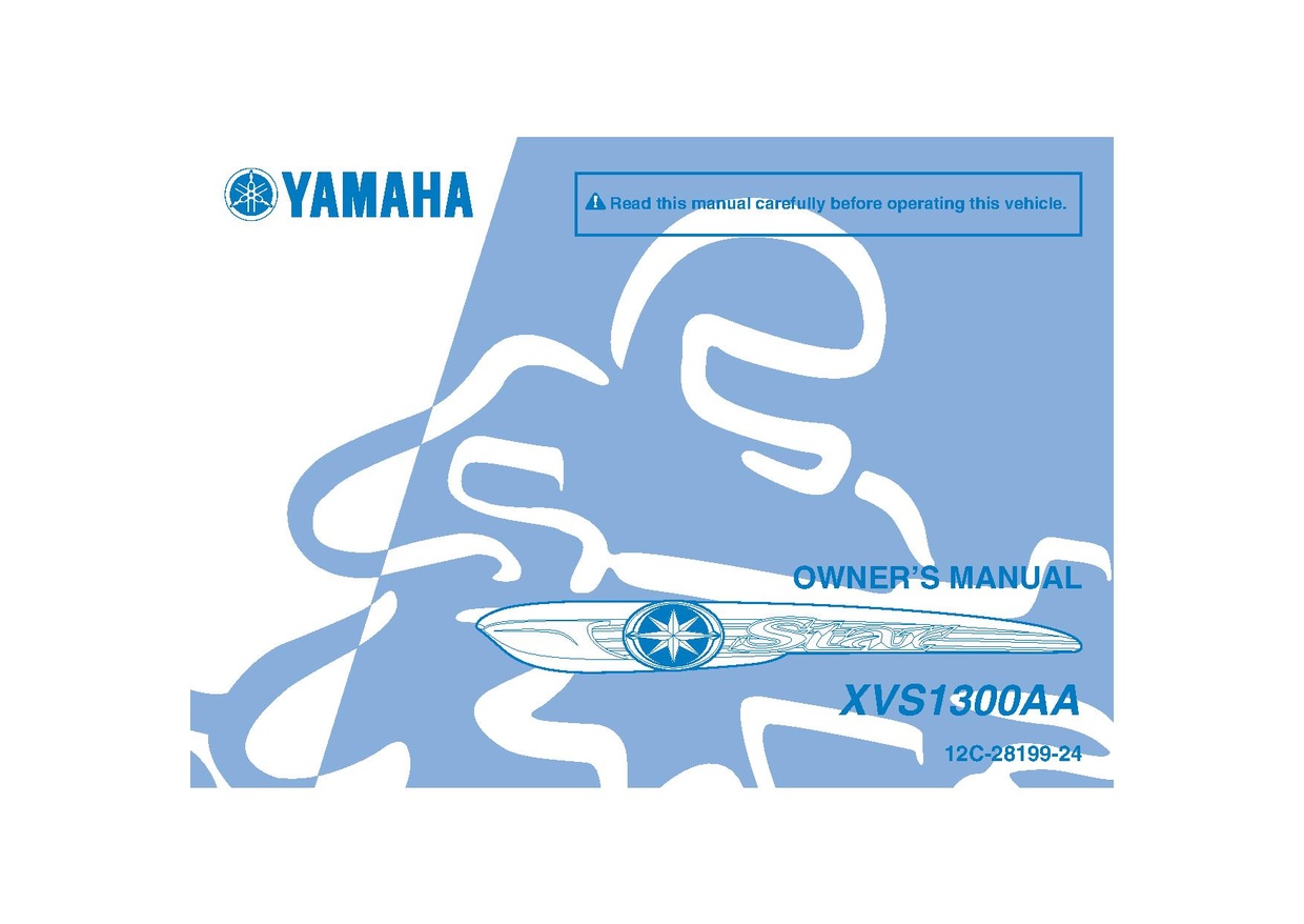 File:2011 Yamaha XVS1300A A Owners Manual.pdf