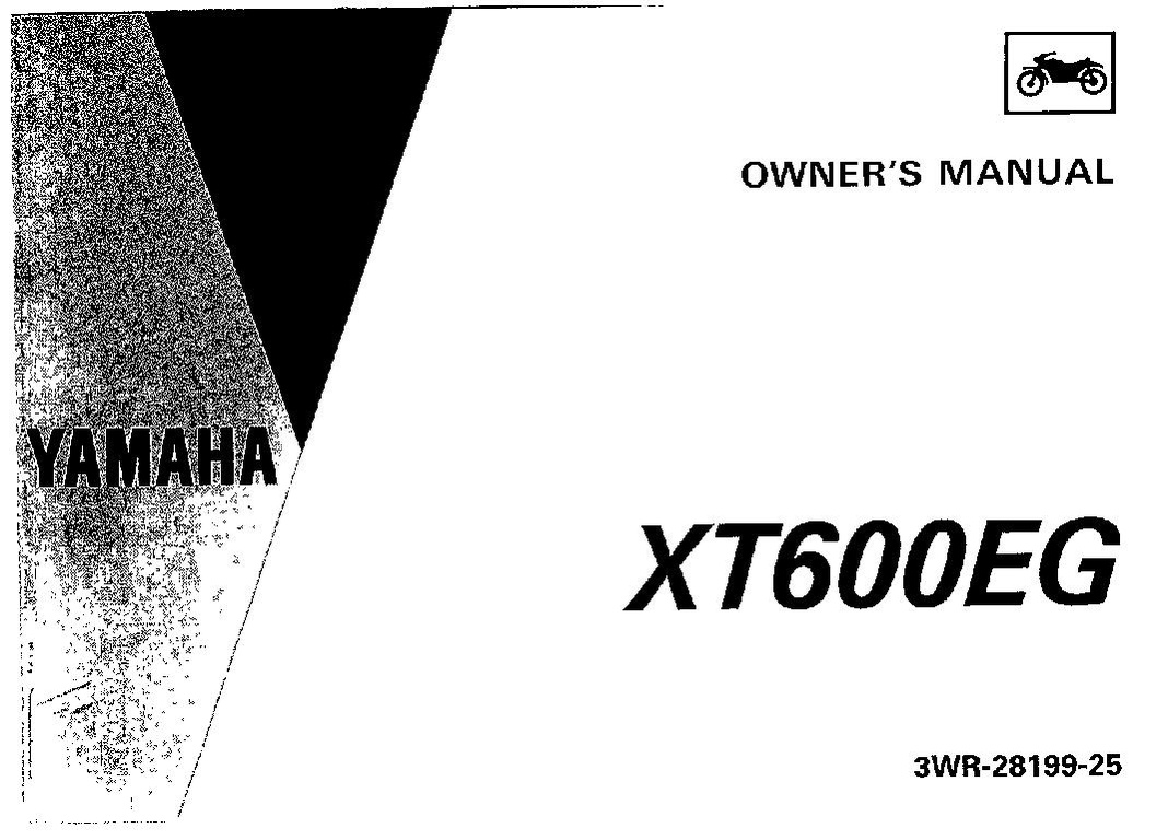 File:1995 Yamaha XT600 EG Owners Manual.pdf