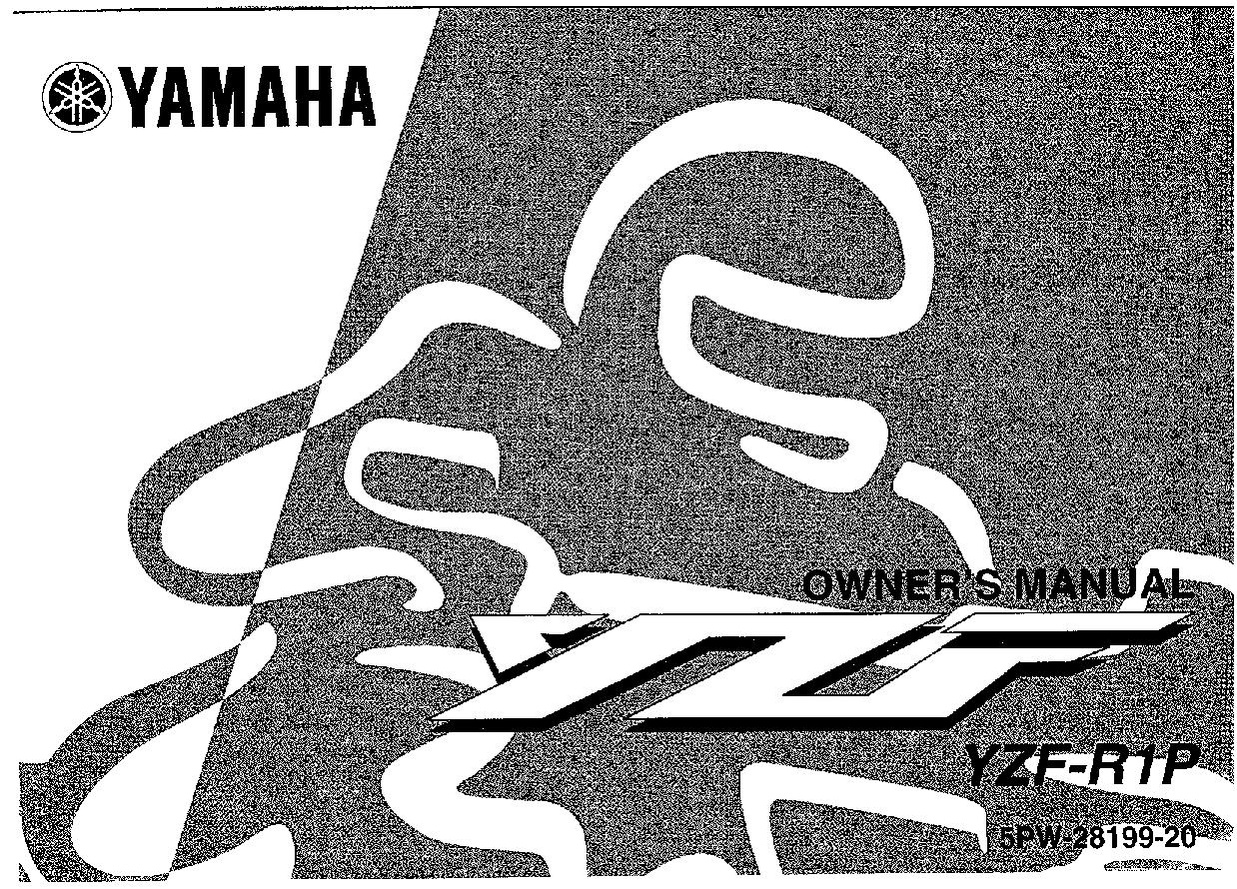File:2002 Yamaha YZF-R1 P Owners Manual.pdf