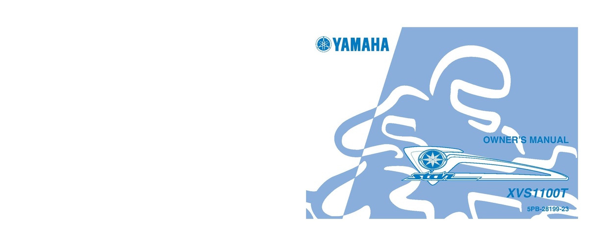 File:2005 Yamaha XVS1100 T Owners Manual.pdf