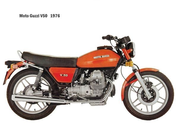 1977 Moto Guzzi V 50 I
